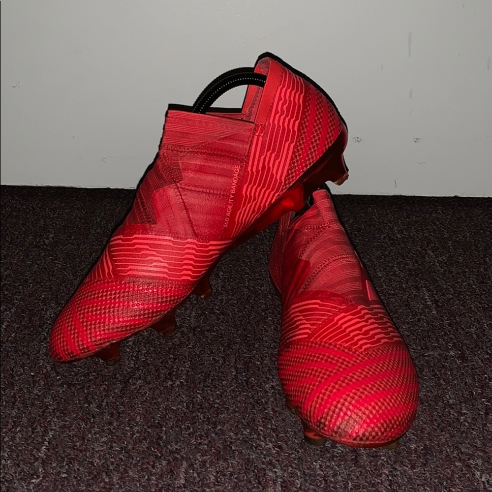 Adidas Nemeziz 17+ All Red Size 10